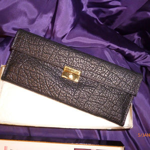 Vintage "PRINCE" Elephant Hide Jewelry Roll